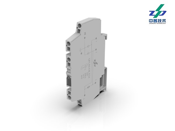 QFL06-UKE系列　　　　　　　　　　6mm非平衡接口兩線(xiàn)24V　　　　　　　　　中普信號(hào)防雷器